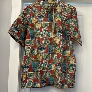 NWT Reyn Spooner Christmas aloha shirt